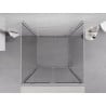 Mexen Exo-F 3S cabina doccia 3 lati pieghevole 120 x 120 cm, trasparente, cromo - 816-120-120-01-00-3S
