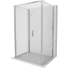 Mexen Exo-F 3S cabina doccia 3 lati pieghevole 85 x 100 cm, trasparente, cromo - 816-085-100-01-00-3S
