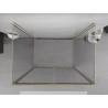 Mexen Exo-3S trīsdaļīga salokāma dušas kabīne 110 x 85 cm, caurspīdīga, zelta - 816-110-085-50-00-3S