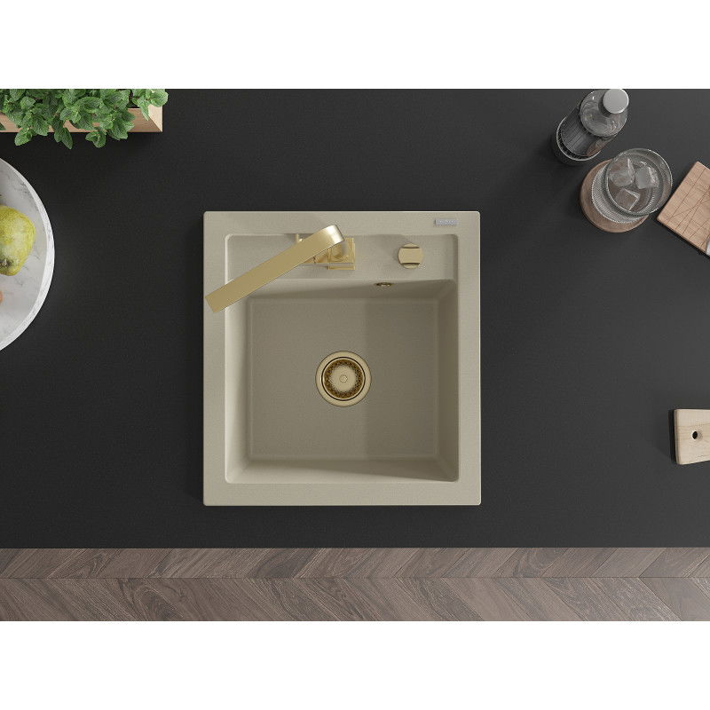 Mexen Vito Granit-Spullutt 1-Kummer mat Rita Kichkraan, beige - 6503-69-670300-50