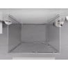 Mexen Exo-S 3S Duschkabine 3-seitig schiebbar 95 x 75 cm, transparent, chrom - 8151-095-075-01-00-3S