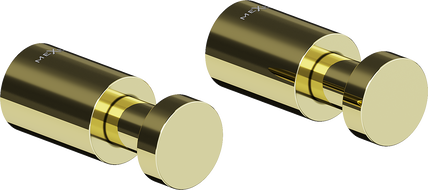 Mexen Loop kljukica za brisačo (2 kosa), zlata - 70A71011-50