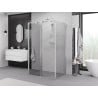 Mexen Exo-S 3S 3-zijdige schuifdouchecabine 125 x 90 cm, transparant, chroom - 8151-125-090-01-00-3S