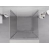 Mexen Exo-3S trīs sienu bīdāmā duškabīne, 100 x 100 cm, caurspīdīga, hromēta - 8151-100-100-01-00-3S