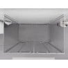 Mexen Exo-S Duo 3S cabina doccia a 3 lati scorrevole 160 x 80 cm, trasparente, cromo - 8152-160-080-01-00-3S