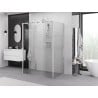 Mexen Exo-S Duo 3S 3-seitige Duschkabine, verschiebbar, 140 x 95 cm, transparent, Chrom - 8152-140-095-01-00-3S