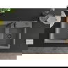 Mexen Tomas Granitspüle 2-Kammern 800 x 500 mm, grau, schwarzer Siphon - 6516802000-71-B