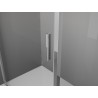 Mexen Exo-3S 3S 3-zijdige schuifbare douchecabine 80 x 90 cm, transparant, chroom - 8153-080-090-01-00-3S