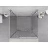 Mexen Exo-3S 3S 3-seitige Duschkabine, verschiebbar 90 x 90 cm, transparent, Chrom - 8153-090-090-01-00-3S