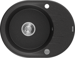 Mexen Kevin νεροχύτης γρανίτης 1  λεκάνης με στραγγιστήρι 586 x 458 mm,