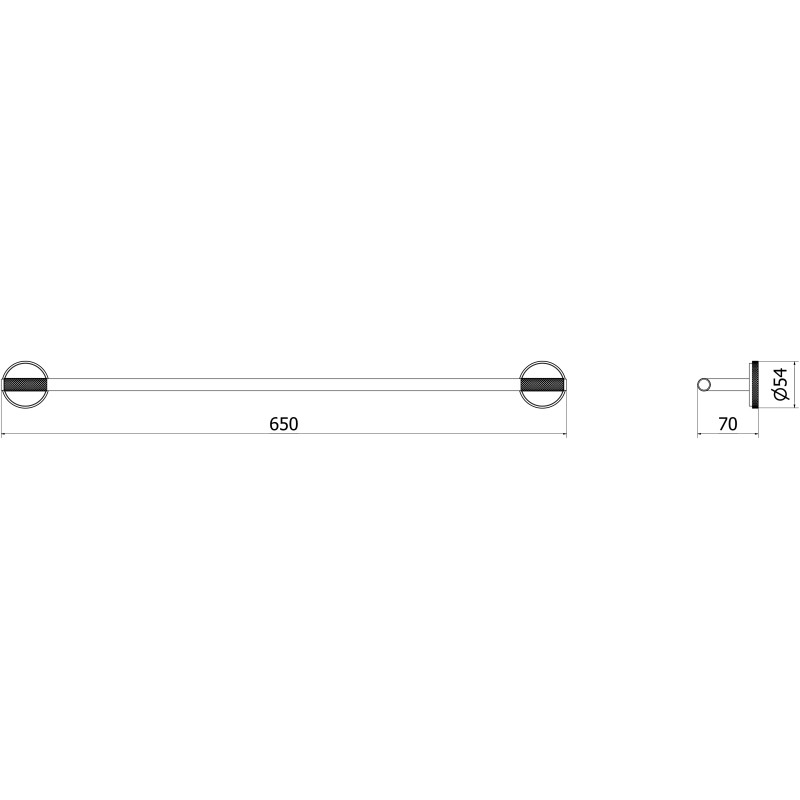 Mexen Gravo pyyheteline, harjattu kulta - 70A93045-55