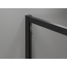 Mexen Exo-3S 3S 3-seitige Duschkabine, Schiebetür 85 x 95 cm, transparent, schwarz - 8153-085-095-70-00-3S
