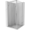 Mexen Exo bīdāma dušas kabīne 85 x 85 cm, caurspīdīga, hromēta - 8153-085-085-01-00