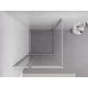 Mexen Exo-3S kabina prysznicowa rozsuwana 85 x 85 cm, transparent, chrom - 8153-085-085-01-00