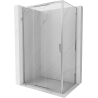 Mexen Exo-3S cabine de douche coulissante 85 x 90 cm, transparent, chromée - 8153-085-090-01-00