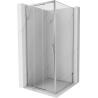 Mexen Exo-3S kabina prysznicowa rozsuwana 100 x 100 cm, transparent, chrom - 8153-100-100-01-00