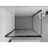 Mexen Exo Schiebeduschkabine 85 x 90 cm, transparent, schwarz - 8153-085-090-70-00