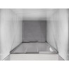 Mexen Exo-3S drzwi prysznicowe rozsuwane 100 cm, transparent, chrom - 8153-100-000-01-00