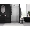 Mexen Exo-3S drzwi prysznicowe rozsuwane 85 cm, transparent, czarne - 8153-085-000-70-00