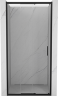 Mexen Exo-3S drzwi prysznicowe rozsuwane 100 cm, transparent, czarne - 8153-100-000-70-00