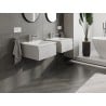 Mexen Orio mobile da bagno 50 cm con lavandino Otis, 1 cassetto, grigio opaco/bianco opaco - 91A10-05023-1-BF62-W18M01