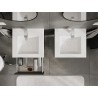 Mexen Orio armario de baño 50 cm con lavabo Otis, 1 cajón, grafito mate/blanco mate - 91A10-05023-1-BF66-W18M01