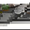 Mexen Matias Granitspüle 1,5-beckig mit Abtropffläche und Küchenarmatur Telma, grau - 6502-71-670200-70-B