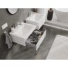 Mexen Orio mobile da bagno 60 cm con lavabo Otis, 1 cassetto, bianco lucido - 91A10-06023-1-BF00-W18M00