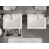 Mexen Orio meuble de salle de bain 60 cm avec lavabo Otis, 1 tiroir, blanc brillant - 91A10-06023-1-BF00-W18M00