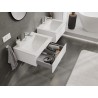 Mexen Orio mobile da bagno 60 cm con lavabo Otis, 1 cassetto, bianco opaco - 91A10-06023-1-BF01-W18M01