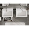 Mexen Orio meuble de salle de bains 60 cm avec lavabo Otis, 1 tiroir, blanc mat - 91A10-06023-1-BF01-W18M01