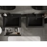 Mexen Orio vannitoakapp 60 cm valamu Otisega, 1 sahtel, must matt - 91A10-06023-1-BF71-W18M71