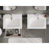 Mexen Orio mobile bagno 60 cm con lavabo Vela, 1 cassetto, bianco lucido - 91A10-06023-1-BF00-W23M00