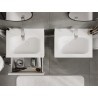 Mexen Orio 60 cm Bathroom Cabinet with Vela Sink, 1 Drawer, White Matte - 91A10-06023-1-BF01-W23M01