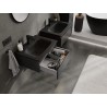 Mexen Orio vannitoakapp 60 cm Vela valamuga, 1 sahtel, must matt - 91A10-06023-1-BF71-W23M71