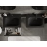 Mexen Orio vannitoakapp 60 cm Vela valamuga, 1 sahtel, must matt - 91A10-06023-1-BF71-W23M71