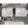 Mexen Orio vannitoakapp 60 cm koos Otis valamuga, 2 sahtlit, valge matt - 91A10-06047-2-BFF01-W18M01