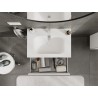 Mexen Orio mobile bagno 70 cm con lavabo Vela, 1 cassetto, bianco opaco - 91A10-07023-1-BF01-W23M01