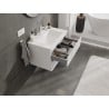 Mexen Orio armario de baño 70 cm con lavabo Otis, 2 cajones, blanco brillante - 91A10-07047-2-BFF00-W18M00