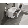 Mexen Orio armadietto da bagno 70 cm con lavabo Otis, 2 cassetti, bianco opaco - 91A10-07047-2-BFF01-W18M01