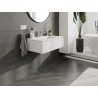 Mexen Orio bathroom cabinet 80 cm with Otis washbasin, 1 drawer, white matt - 91A10-08023-1-BF01-W18M01
