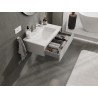 Mexen Orio vannitoakapp 80 cm valamu Otisega, 1 sahtel, hall matt/valge matt - 91A10-08023-1-BF62-W18M01