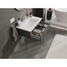 Mexen Orio armario de baño 80 cm con lavabo Otis, 1 cajón, grafito mate/blanco mate - 91A10-08023-1-BF66-W18M01