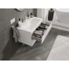 Mexen Orio armoire de salle de bain 80 cm avec lavabo Vela, 2 tiroirs, blanc brillant - 91A10-08047-2-BFF00-W23M00