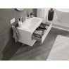 Mexen Orio vannitoakapp 80 cm kraanikausiga Vela, 2 sahtlit, valge läige - 91A10-08047-2-BFF00-W23M00