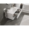 Mexen Orio mueble de baño 90 cm con lavabo Otis, 2 cajones, blanco brillo - 91A10-09047-2-BFF00-W18M00