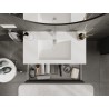 Mexen Orio armario de baño de 90 cm con lavabo Otis, 2 cajones, grafito mate/blanco mate - 91A10-09047-2-BFF66-W18M01