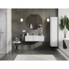 Mexen Orio meuble de salle de bains 100 cm avec lavabo Vela, 1 tiroir, blanc brillant - 91A10-10023-1-BF00-W23M00