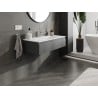 Mexen Orio szafka łazienkowa 100 cm z umywalką Vela, 1 szuflada, grafit mat/biała mat - 91A10-10023-1-BF66-W23M01