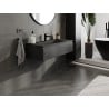 Mexen Orio meuble de salle de bains 100 cm avec lavabo Vela, 1 tiroir, noir mat - 91A10-10023-1-BF71-W23M71